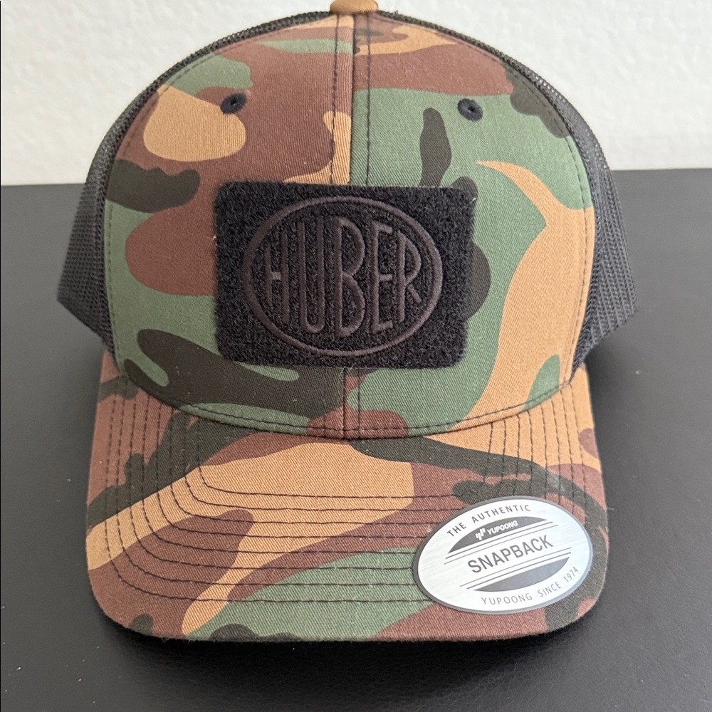Camo Snapback Trucker Hat